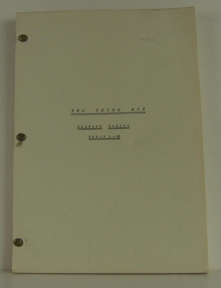Item #1309124 The Third Man -- Release Script. Graham Greene.