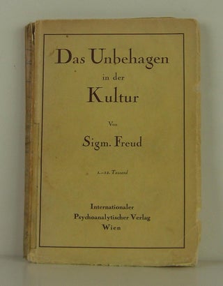 Item #1401173 Das Unbehagen in der Kultur (Civilization and It's Discontents). Sigmund Freud