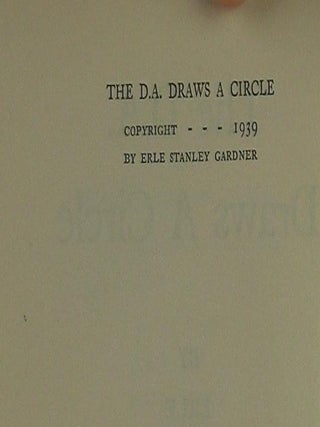 The D.A. Draws a Circle