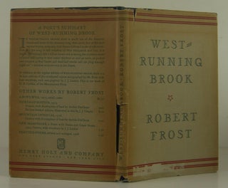Item #1403111 West-Running Brook. Robert Frost