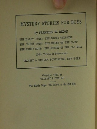The Secret of the Old Mill