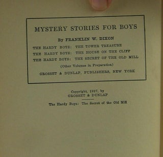 The Secret of the Old Mill