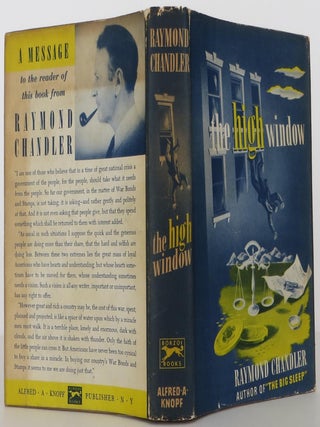 Item #1403211 The High Window. Raymond Chandler