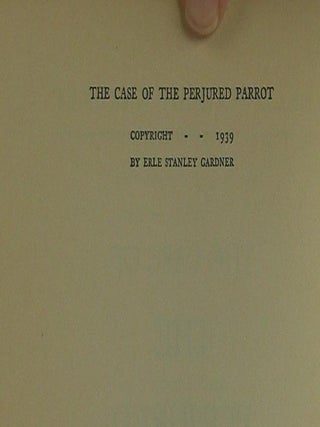 The Case of the Perjured Parrot