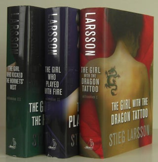 Item #1404085 The Girl with the Dragon Tattoo Trilogy; Three Volume Set. Stieg Larsson