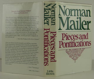 Item #1407061 Pieces and Pontifications. Norman Mailer