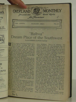Overland Monthly Magazine; First Published Photograph