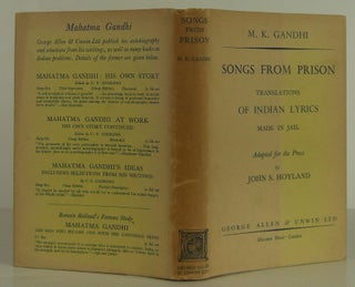 Item #1407082 Songs from Prison. M. K. Gandhi