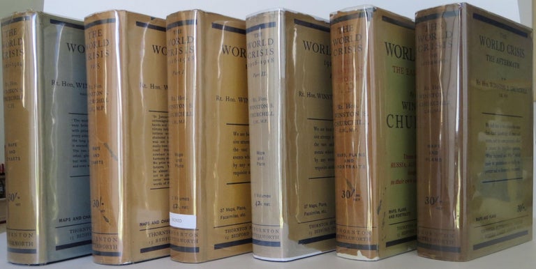 Item #1407531 The World Crisis, Six Volumes. Winston S. Churchill.