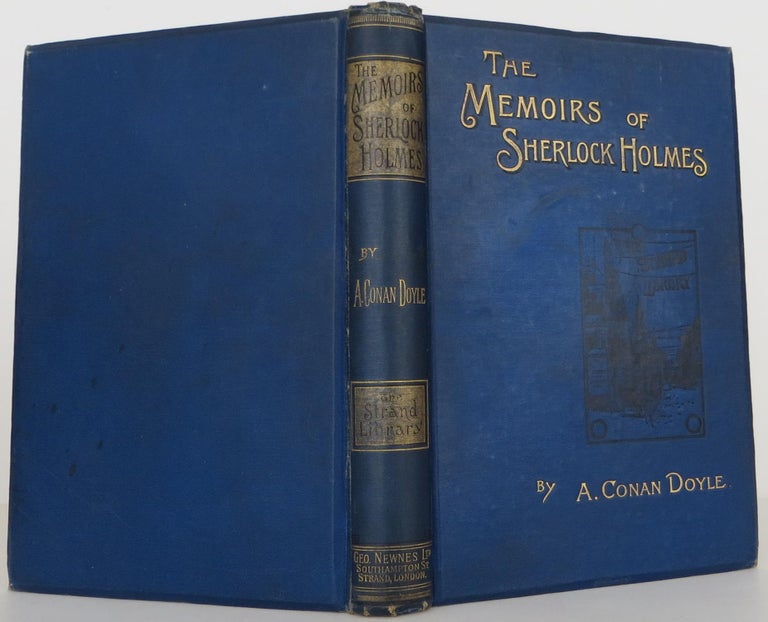 Item #1408509 The Adventures of Sherlock Holmes with the Memoirs of Sherlock Holmes. Arthur Conan Doyle.