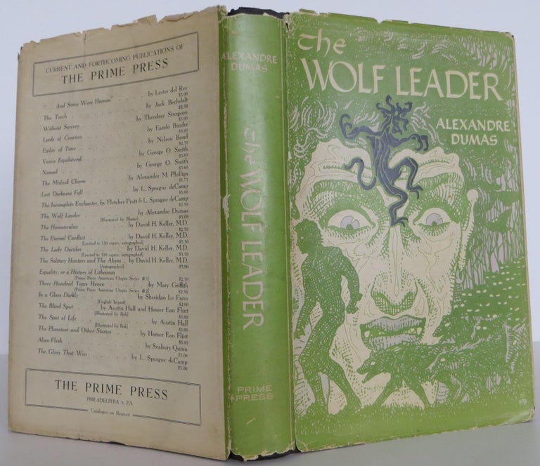 Item #1412500 The Wolf Leader. Alexander Dumas, L. Sprague de Camp Mahlon Blaine.