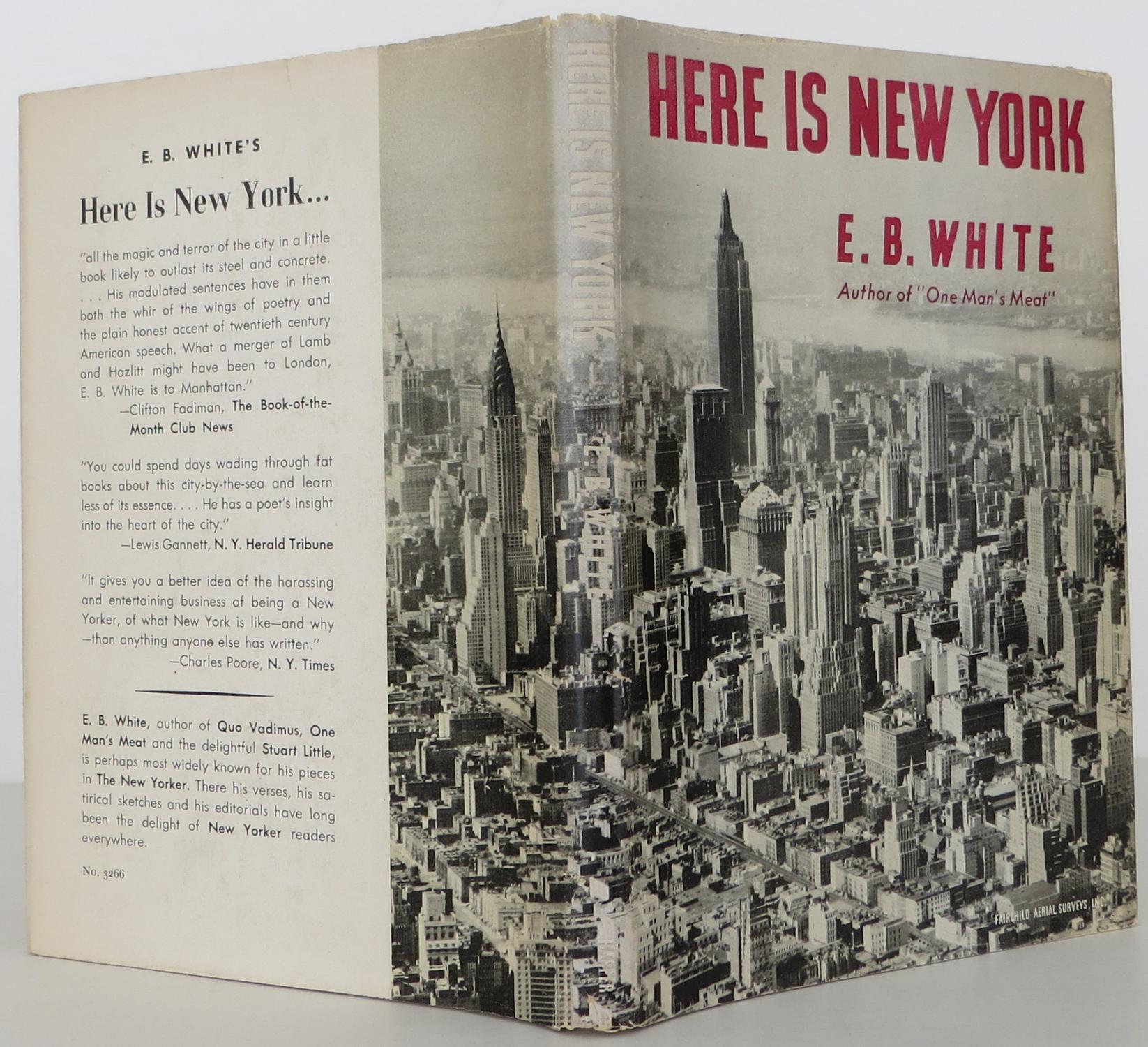 Here Is New York | E. B. White | 1st Edition