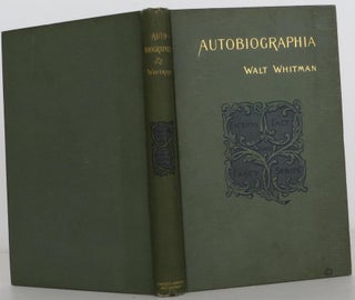 Item #1503051 Autobiographia. Walt Whitman