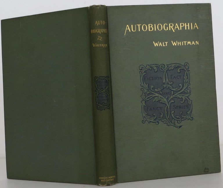 Item #1503051 Autobiographia. Walt Whitman.