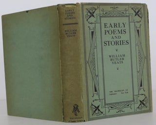 Item #1503054 Early Poems and Stories. William Butler Yeats