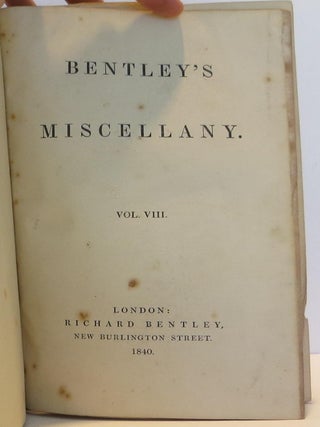 The Fall of the House of Usher in Bentley's Miscellany