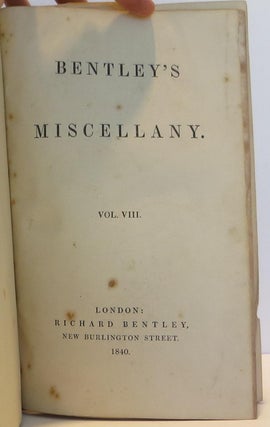 The Fall of the House of Usher in Bentley's Miscellany