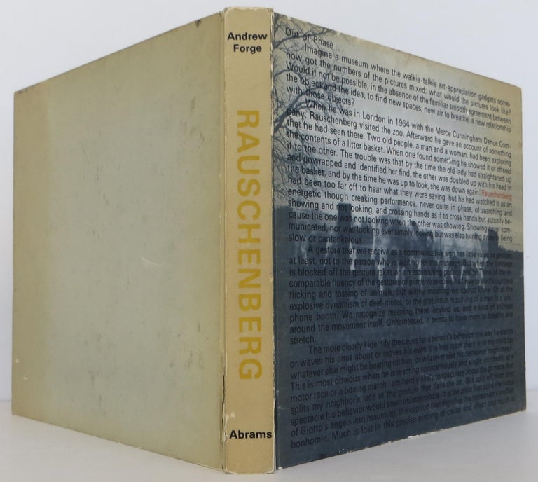 Item #1505814 Rauschenberg. Andrew Forge.
