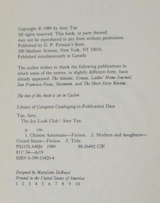 The Joy Luck Club