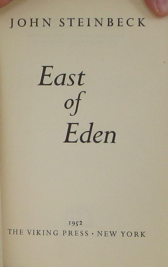 East of Eden by John Steinbeck