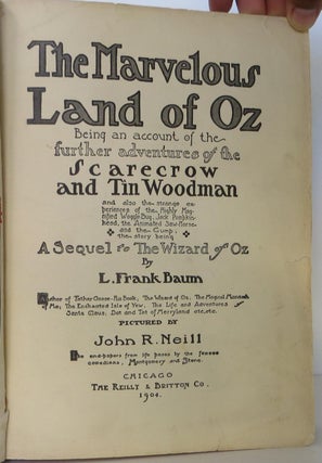The Marvelous Land of Oz