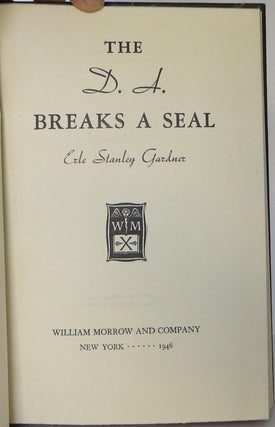 The D. A. Breaks a Seal