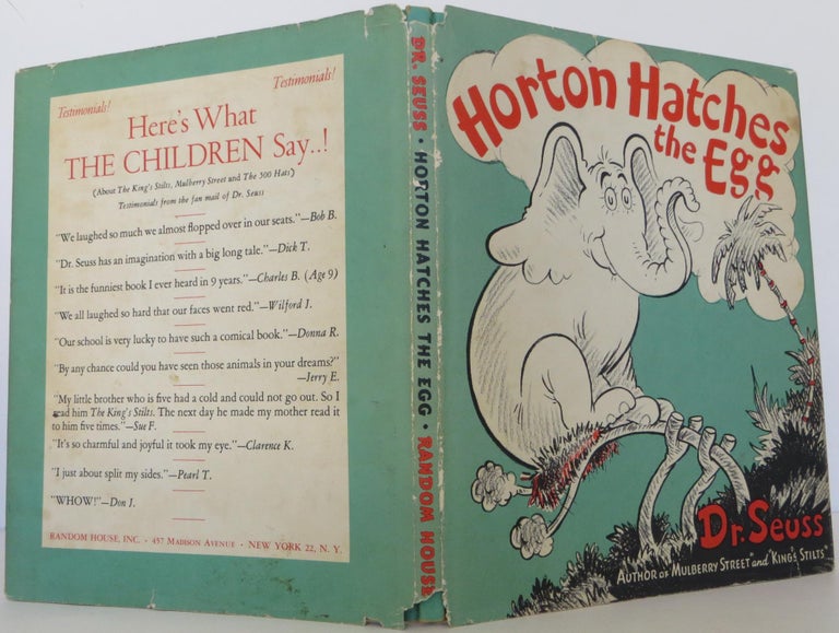 Item #1507279 Horton Hatches the Egg. LeSieg Seuss Dr., Theo.