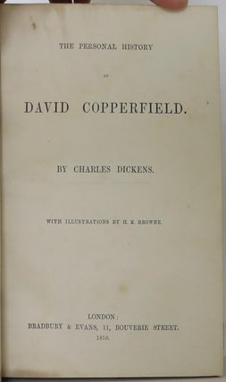 The Personal History of David Copperfield