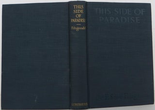 Item #1508051 This Side of Paradise. F. Scott Fitzgerald
