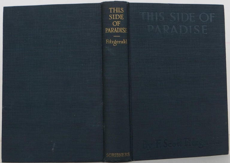 Item #1508051 This Side of Paradise. F. Scott Fitzgerald.