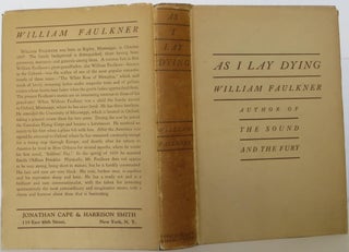 Item #1508059 As I Lay Dying. William Faulkner