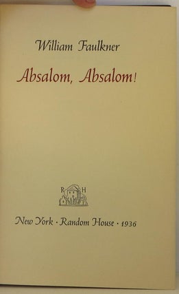 Absalom, Absalom
