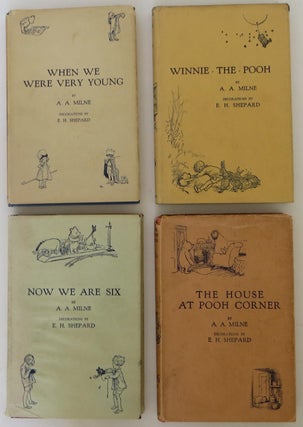 Item #1509058 When We Were Very Young, Winnie-the-Pooh, The House at Pooh Corner and Now We Are...