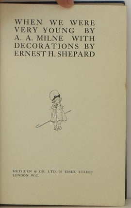 When We Were Very Young, Winnie-the-Pooh, The House at Pooh Corner and Now We Are Six
