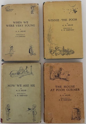 Item #1509062 When We Were Very Young, Winnie-the-Pooh, The House at Pooh Corner and Now We Are...