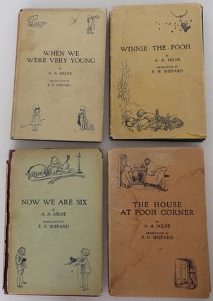 Item #1509063 When We Were Very Young, Winnie-the-Pooh, The House at Pooh Corner and Now We Are...