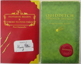 Item #1509801 FANTASTIC BEASTS AND WHERE TO FIND THEM, AND QUIDDITCH THROUGH THE AGES. J. K. Rowling