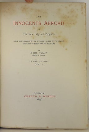 Mark Twain's Works-Author's Edition De Luxe