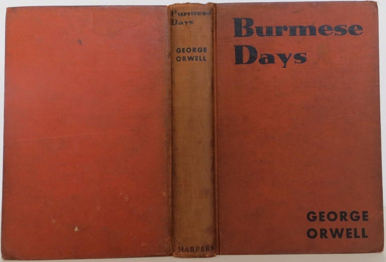 Item #1511006 Burmese Days. George Orwell.
