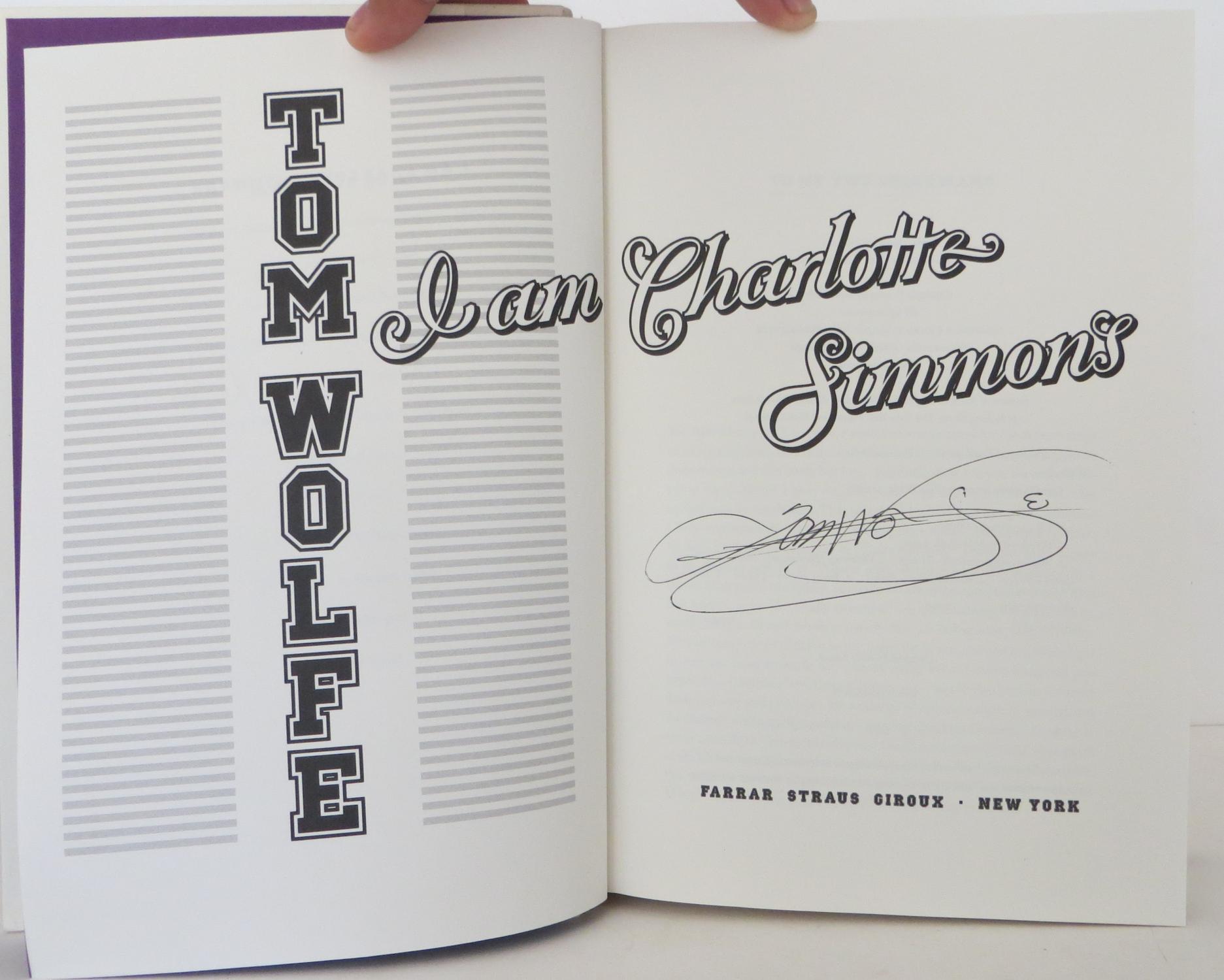 I Am Charlotte Simmons: A Novel, Tom Wolfe