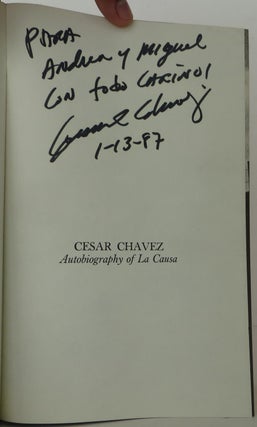 Cesar Chavez, Autobiography of La Causa