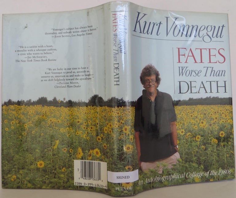 Item #1602155 Fates Worse Than Death. Kurt Vonnegut.