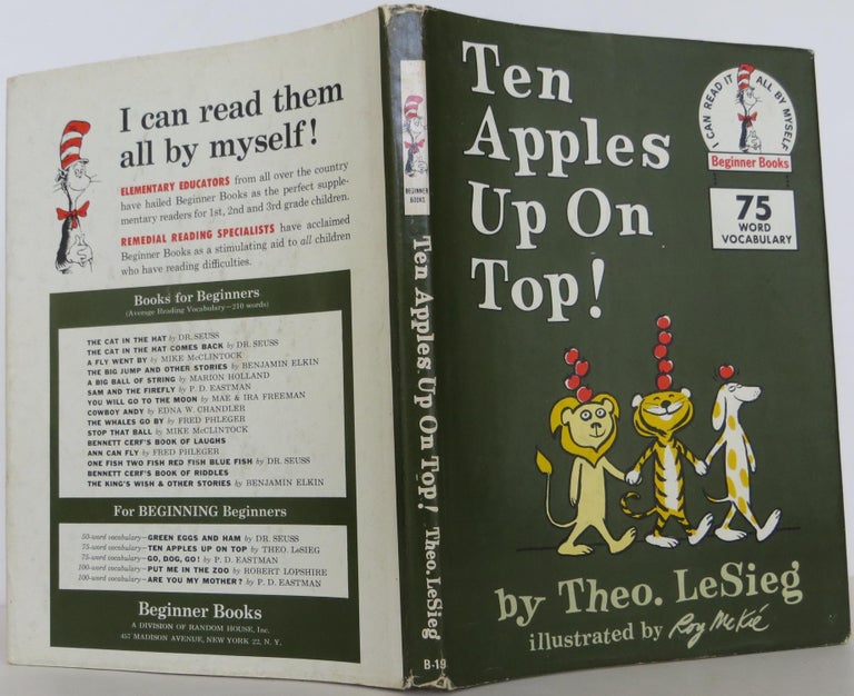 Item #1605007 Ten Apples Up on Top! LeSieg Seuss Dr., Theo.