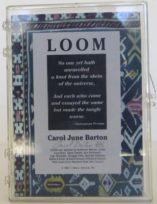 Item #1607113 Loom. Carol June Barton