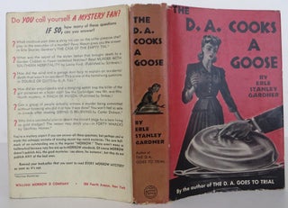 Item #1608080 The D.A. Cooks A Goose. Erle Stanley Gardner