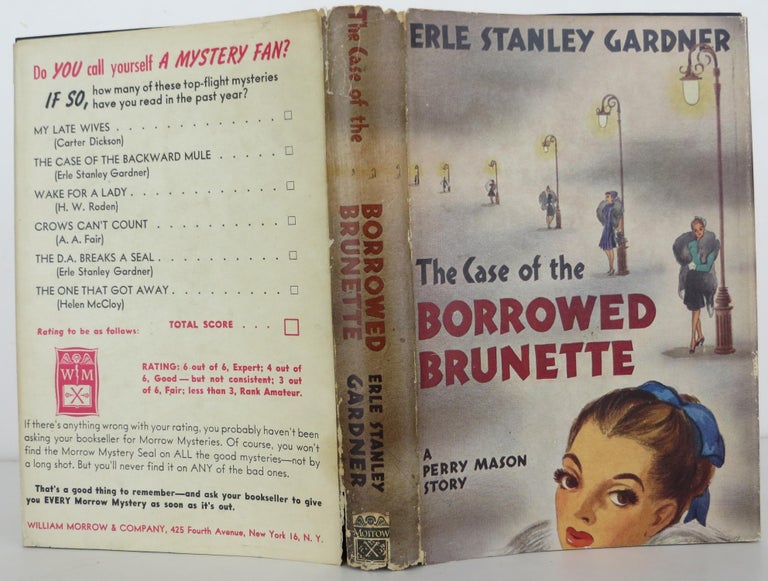Item #1608095 The Case of the Borrowed Brunette. Erle Stanley Gardner.