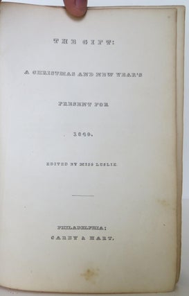 The Gift: A Chistmas and NewYear's Present for 1840