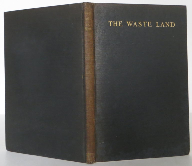 Item #1702027 The Waste Land. T. S. Eliot.