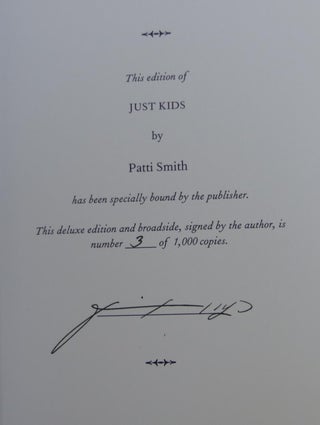 Item #1704241 Just Kids. Patti Smith