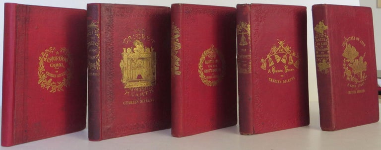Item #1704249 The Christmas Carol, and the 4 other Christmas Books. Charles Dickens.